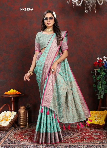 Nx 295 By Murti Katan Silk Designer Sarees Wholesale Market In Mumbai